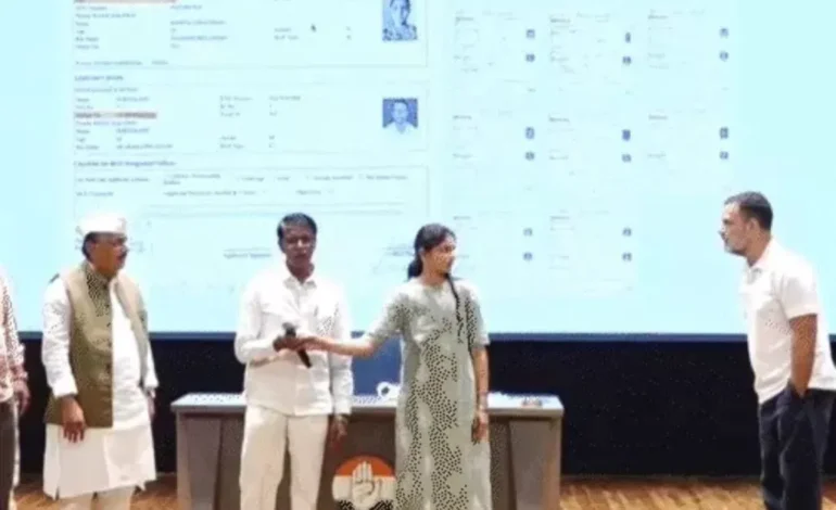  “वोट डिलीट” के सबूत पेश कर राहुल गांधी ने उठाए सवाल, कहा– आयोग और सत्ताधारी दल की कार्रवाई गरीब-जनों पर असर डालती है