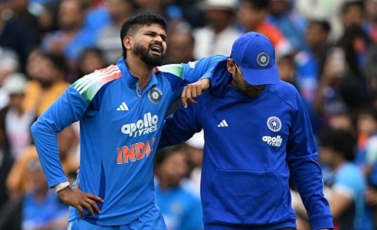  श्रेयस अय्यर को पसली में चोट के बाद इंटरनल ब्लीडिंग:सिडनी के अस्पताल में ICU में भर्ती