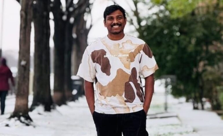  अमेरिका में तेलंगाना के छात्र की गोली मारकर हत्या, उज्ज्वल भविष्य का सपना हुआ चकनाचूर