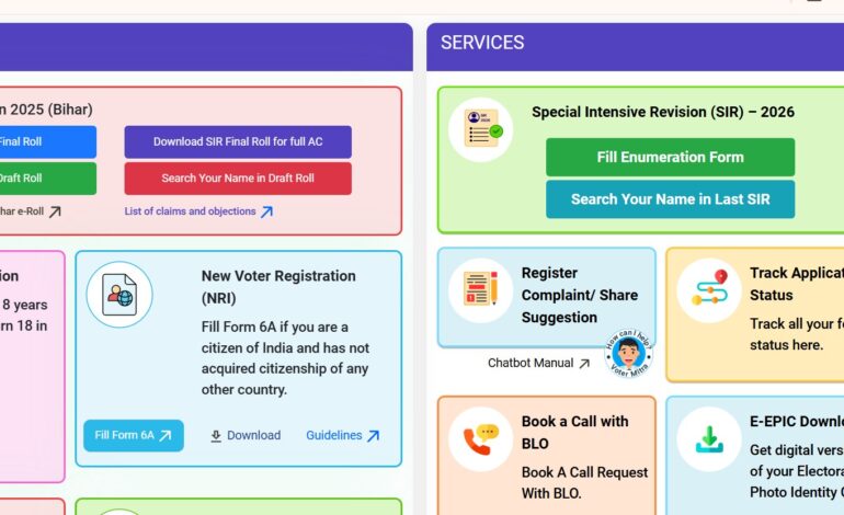  BLO ने आपका SIR फॉर्म सबमिट किया या नहीं? घर बैठे ऐसे करें ऑनलाइन वेरिफिकेशन