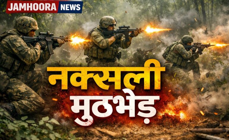  छत्तीसगढ़–महाराष्ट्र बॉर्डर पर पुलिस–नक्सली मुठभेड़ जारी, 3 नक्सलियों के मारे जाने की खबर