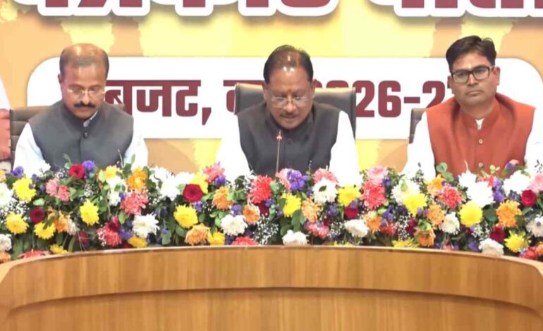 CG Budget 2026-27: छत्तीसगढ़ में ₹1.72 लाख करोड़ का बजट पेश, सीएम साय बोले– 5 मुख्यमंत्री मिशन से विकास को मिलेगी नई गति
